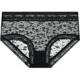 thumbnail image 5 of 6 Packs Women's Invisible Seamless Bikini Lace Underwear Half Back Cover Panties, 5 of 7