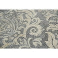 thumbnail image 3 of Alora Decor Euphoria 5' x 8' Damask Distress Gray/Gray/Rust/Blue Hybrid Area Rug, 3 of 3