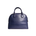 thumbnail image 4 of Michael Kors Smythe Large Dome Satchel Navy/Gold, 4 of 6