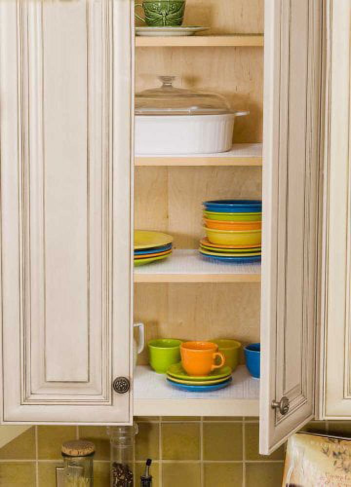 3 Ways I Used the Duck® Brand Shelf Liner to Organize My Kitchen -  Intentional By Grace
