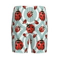 thumbnail image 5 of Fotbe Insects Pajama Shorts for Men, Men's Pajama Bottoms, Sleepwear,Short Pajama Pants-Medium, 5 of 9