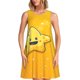 thumbnail image 1 of Disketp Happy Cartoon Star para Vestido sin Mangas para Mujeres, Vestidos de Verano para Mujeres, Casual y Holgado para la Playa, 1 of 7