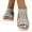 Grey, variant on Wedge Sandals for Women with Arch Support | Dressy Platform Summer Sandals | Comfortable Casual Low Heel Dress Sandal