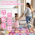 thumbnail image 2 of AOKESI Dance Mat Toy, Electronic Dance Play Mat With 8 Challenge Levels, Built-in Music, Musical Educational Dance Pad Dance Game Toys Gift for Kids Age 3-12, 2 of 6