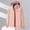 Rose Gold, variant on EchfiProm Windbreaker Jacket Women Waterproof Hot Pink Zip-up Outdoor Hooded Mid-Weight Windbreaker Waterproof Coat