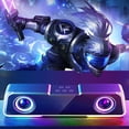 thumbnail image 6 of ZFYXGS Colorful Sound Bluetooth 5.3 Subwoofer High Power Home Video Desktop Wireless Strip Long Speaker Speaker Sound Bar TV Karaoke Sound, 6 of 7