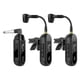thumbnail image 1 of 2-In-1 UHF Saxophone Microphone System, Wireless Microphone Transmitter Receiver 100 Ft Transmission Guitar Audio Mixer, 1 of 5