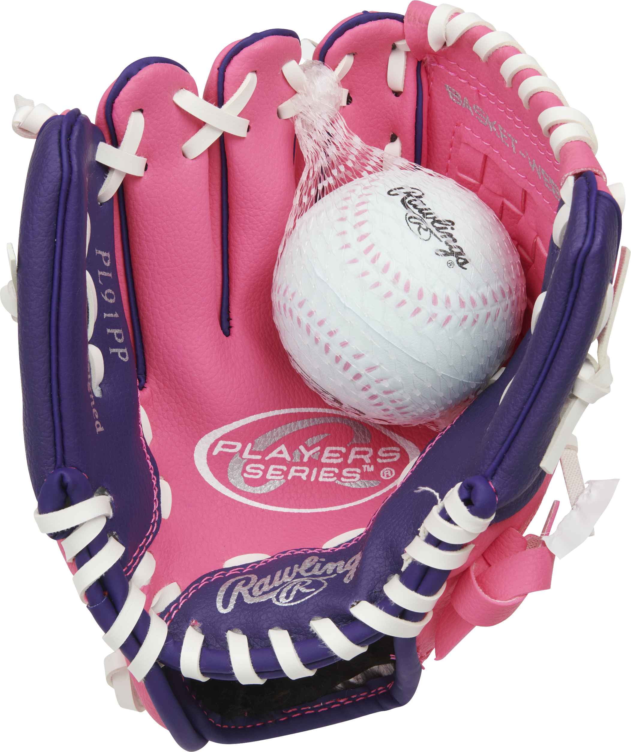 Rawlings Players 9inch Glove With Ball Left Hand Throw All