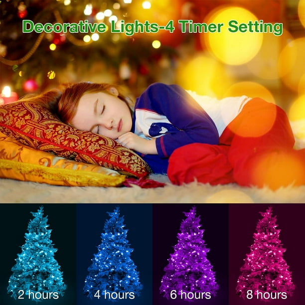 Led string christmas tree cheap lights