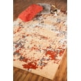 thumbnail image 3 of Furnish My Place Accent Rug - 3 ft. 6 in. x 5 ft. 6 in, Beige, Indoor Rug with Abstract Design, Jute Backing, 3 of 8