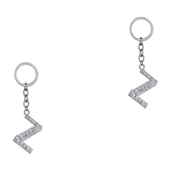 WORGEOUS 2-Pack Silver Phone Lanyard Tote with Keychain Accessory for Men, Size 8 x 3 x 0.2 cm