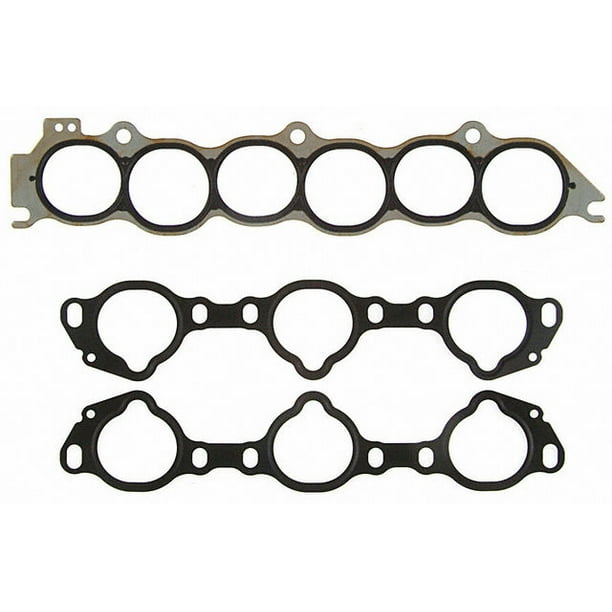 Lower and Upper Intake Manifold Gasket Set Compatible with 2002