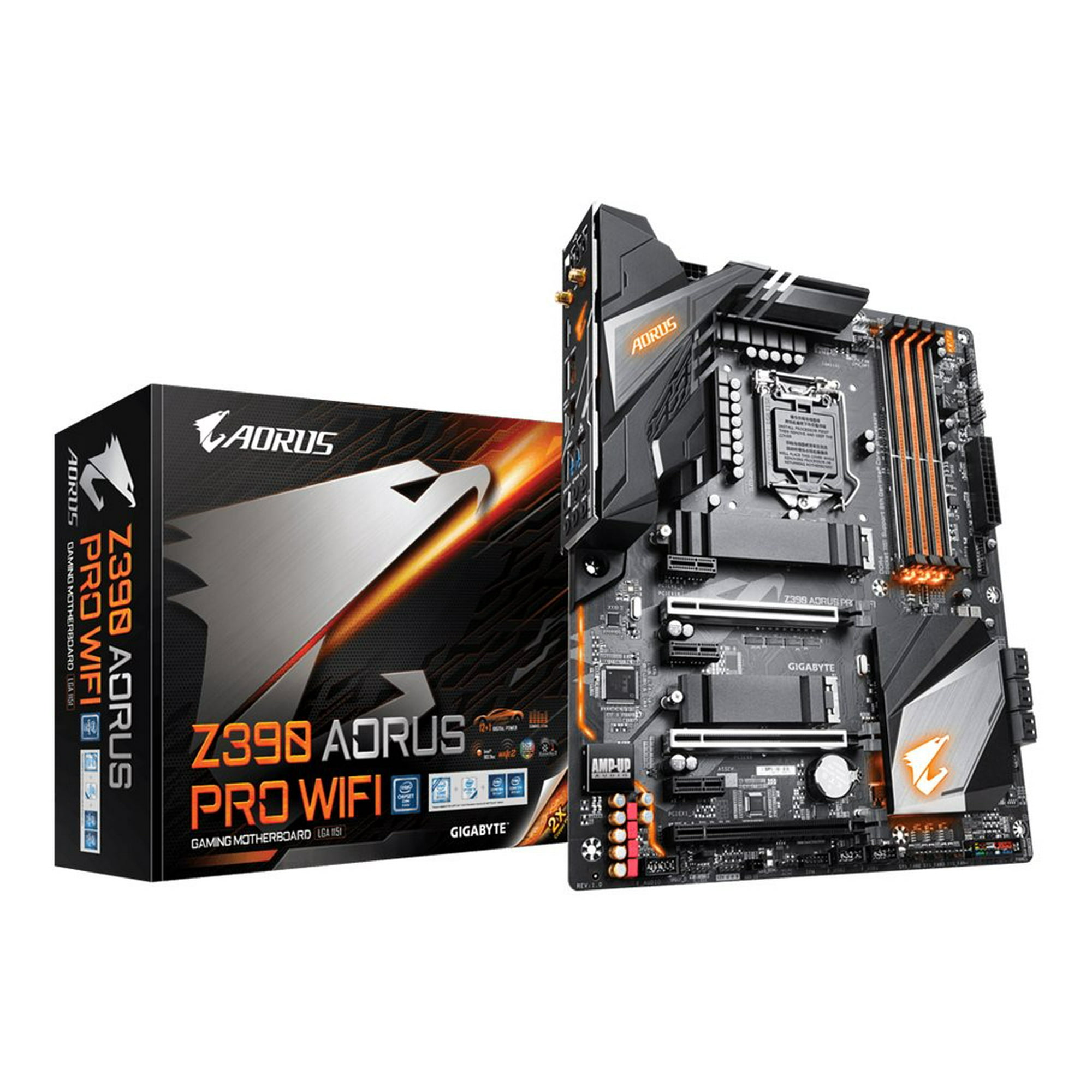 Gigabyte Z390 AORUS PRO WiFi (Intel LGA1151/Z390/ATX/2xM.2 Thermal