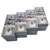 Muvopct Movie Prop Money Full Print 2 Sided,100 pcs 100 Dollar Bills Stack,Copy Money for Movies,Videos,Teaching and Birthday Party