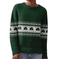 thumbnail image 4 of St Patricks Day Sweater Women Long Sleeve Crewneck Irish Oversized Pullover Plus Size Sweater, 4 of 8