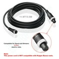 thumbnail image 2 of Electric Fishing Reel Battery Power cord Cable For Daiwa 200J-300J-500J-750MJ Daiwa 750 Tanacom SB800MJ SB270MM LB270MM for Shimano Plays Plemio Electric Reel Power Cord 3.0M 2 Pin, 2 of 8