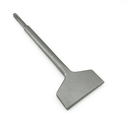 

SPKLINE 3 Inch Wide Tile & Thinset Scaling Chisel SDS-Plus Shank 3 x 10 Thinset Scraper Wall and Floor Scraper Works with All Brands of SDS-Plus Rotary Hammers and Demolition Hammers
