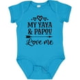 thumbnail image 3 of Inktastic My Yaya and Papou Love Me Girls Baby Bodysuit, 3 of 5