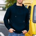 thumbnail image 2 of Awdenio Men's Fashion Hoodies & Sweatshirts Active Hoodies Sweatshirts Casual Athletic Workout Pullover With Kangaroo Pocket, 2 of 5