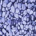 thumbnail image 1 of Ahgly Company Machine Washable Indoor Square Transitional Jeans Blue Area Rugs, 6' Square, 1 of 7