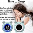 thumbnail image 4 of AURA Small Alarm Clock Smart Night Light Little Frog Led Clock Usb Charging Small Night Light Green Alarm Clock_Perfect Gift, 4 of 4