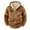 AA-Khaki, variant on BiZtdJrK Mens Zip Up Hoodies Thermal Sherpa Lined Cargo Work Winter Jackets Fleece Warm Hooded Sweatshirts Coat, Khaki, XXXL