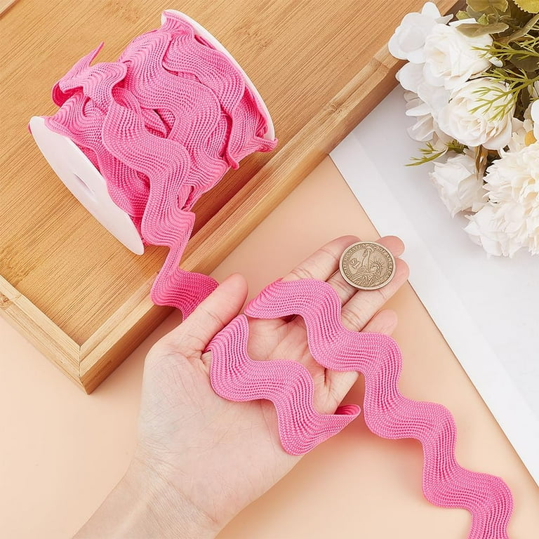 Zig Zag Webbing: Neon Pink Zig Zag Webbing: Neon Pink