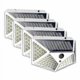 thumbnail image 4 of 100 LED Solar Waterproof Power PIR Motion Sensor Wall Light Outdoor Garden Lamp, 4 of 5