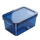 thumbnail image 1 of Caja de almacenamiento a prueba de humedad con tapa, diseño transparente, organizador apilable, contenedor de plástico duradero para uso doméstico., 1 of 8