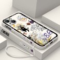 thumbnail image 1 of Ones Pieces Luffys Gear 5 Phone Case For Apple iPhone 15 14 13 12 11 Pro Max Plus 8 7 SE Liquid Left Rope Capa Cover, 1 of 1