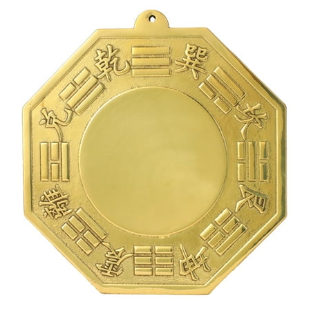 

FRCOLOR Bagua Mirror Copper Concave Mirrors Chinese Style Bagua Mirrors Temple Decors