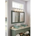thumbnail image 6 of Progress Lighting Metric 4-Light Bath & Vanity, Steel, Polished Chrome, Etched Opal Glass Shade, 6 of 6