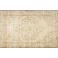 thumbnail image 1 of Ahgly Company Machine Washable Indoor Rectangle Contemporary Deep Peach Orange Area Rugs, 2' x 5', 1 of 7