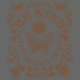 thumbnail image 2 of Junior's Lost Gods Just Be Kind  Graphic Tee Charcoal Medium, 2 of 3