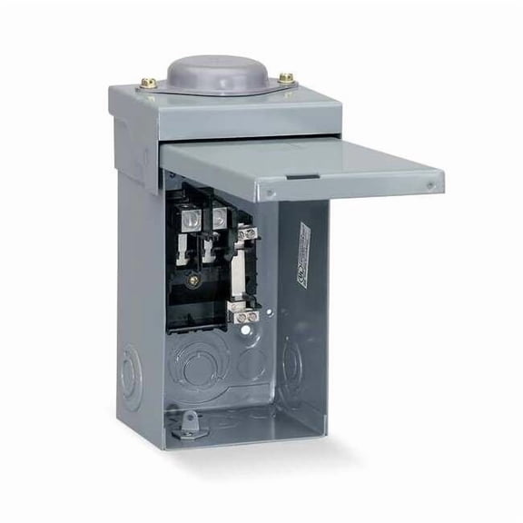 Square D Load Center, 3 Spaces, 60A Amps, 120/240V AC QO403L60NRB