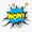 1pcs, variant on Wow Typography Art Vinyl Decal Sticker