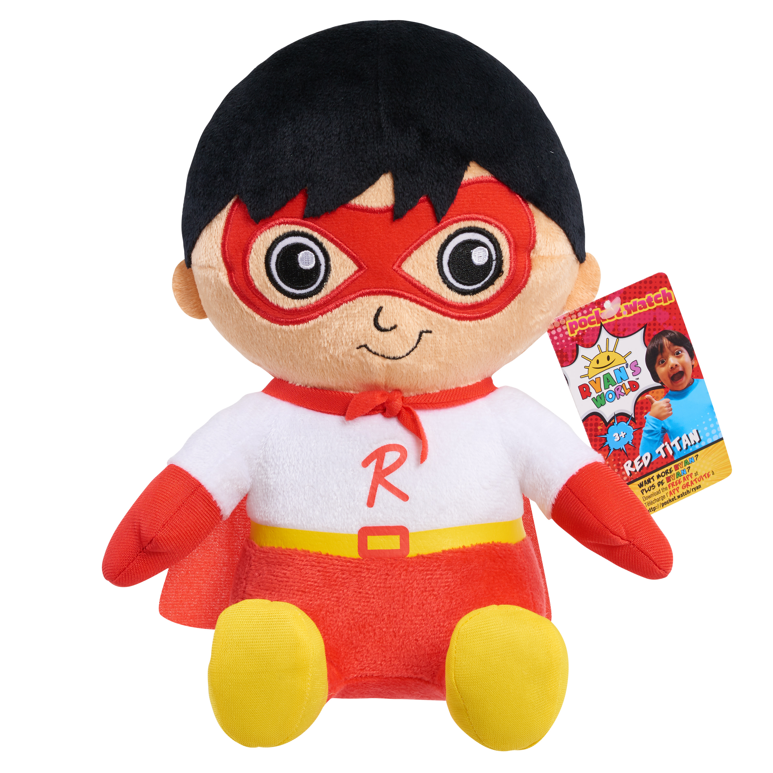 Film Tv Spielzeug Ryan S World Ryan 10 Plush Red Titan Super Hero Ryan Stuffed Classiccomforthvac Com