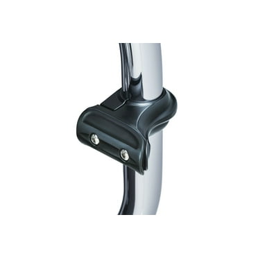 Kuryakyn 7633 Motorcycle Accessory: Universal Toe Rest Cruise Pegs for Motorcycles with 1-1/4" Round Engine Guards, Satin Black, 1 Pair