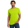 thumbnail image 3 of Hi Vis Short Sleeve T-Shirt | Hanes High Visibility Safety Green, 6 Pack, Sizes S-5XL, 60/40 Cotton/Polyester, 3 of 5