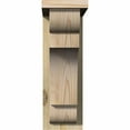 thumbnail image 2 of 6"W x 14"D x 18"H New Brighton Rough Sawn Corbel w/Backplate, Douglas Fir, 2 of 9
