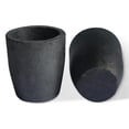 thumbnail image 3 of Fundición de Crisoles de grafito Taza Horno Antorcha Fundición Refinación de fundición, temperatura 1800 ℃ (3272 degree F) DiaxH 40x55mm Hugo Mini antorcha de crisol de grafito, 3 of 8