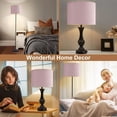 thumbnail image 3 of Modern Oval Lamp Shade Eye Care Suitable for Table Floor Lamp, with  Light Transmittance, 3 of 8