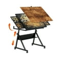 thumbnail image 2 of 1500 Piece Jigsaw Puzzle Table with Legs, Adjustable Puzzle Table with Wheels, Puzzle Table with Drawers, 16 Different Angles for Adults, 2 of 6