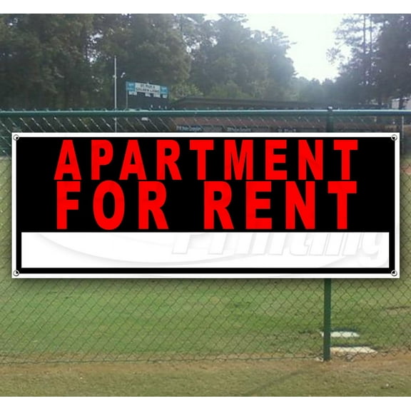 Apartment For Rent 13 oz Vinyl Banner With Metal Grommets