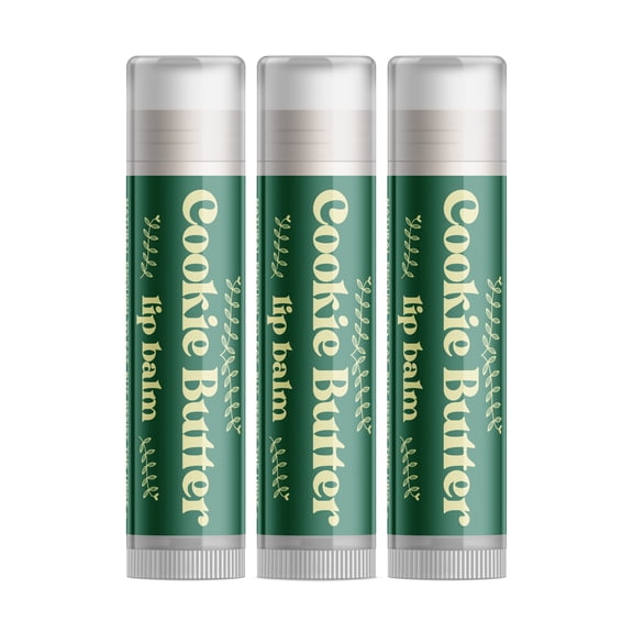 Delight Naturals Cookie Butter Lip Balm - 3 Pack