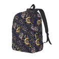 thumbnail image 1 of Balery Snake Sleep Mochila Clásica Impresa Básica para Viaje, Mochila Escolar Resistente al Agua, Mochila de Lona con Correas Ajustables-Small, 1 of 5