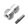 thumbnail image 3 of S SERENABLE PVC Pipe Threader Kit Opener Accessories for Electric Drill Indoor Household Aluminium, 3 of 9