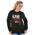 thumbnail image 4 of New Jersey Home is Where the Heart Is Sweatshirt for Men or Women Brisco Brands S, 4 of 6