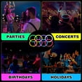 thumbnail image 2 of 200 Ultra Bright Glow Sticks, 8 Inch Glow Sticks Bulk Party Pack, Light Up Sticks for Glow Bracelets, Necklaces, Concerts, Christmas, Party Supplies with  Connectors, 2 of 8