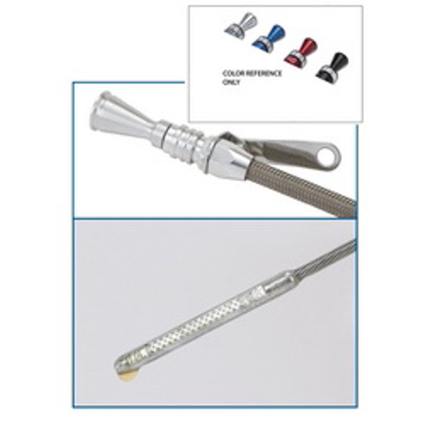 Lokar 1220084 LOC1220084 FLEXIBLE ENGINE DIPSTICK; BRITE; CHEVY SMALL